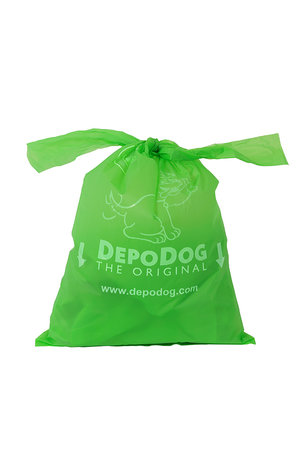 Abbaubare grüne Hemdtasche Hundekotbeutel 1000 Stk. DepoDog