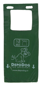 2.000 groene hondenpoepzakjes op blok